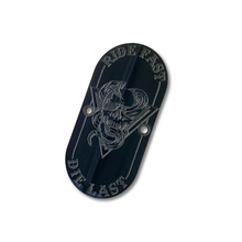 Load image into Gallery viewer, Dyna & Softail Low Rider Dash Gauge Blockoff Plate